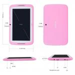 Детский Планшет KidsPad 7416 QuadCore, 7" IPS Pink
