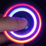 Спиннер антистресс для рук USR-02 LED Хром