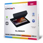 Планшет CROWN CM-B901 Display: 9" HD 1024*600  Action 7021 1.2ghz,  RAM: 512MB FLASH: 8GB Camera: front 0.3M,back 0.3mp WIFI, 802.11 b/g/n,  battery 3500mAH, Android 4.2 (чехол книжка, защит.пленка, OTG каб) черный