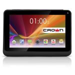 Планшет CROWN CM-B901 Display: 9" HD 1024*600  Action 7021 1.2ghz,  RAM: 512MB FLASH: 8GB Camera: front 0.3M,back 0.3mp WIFI, 802.11 b/g/n,  battery 3500mAH, Android 4.2 (чехол книжка, защит.пленка, OTG каб) черный