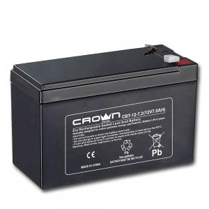 USB: Здесь купить Сухий герметичний свинцево - кислотний акумуляторCROWN CBT-12-7.2. Доставка по Украине. Киев, Харьков, Херсон, Николаев, Одесса, Запорожье, Мариуполь, Львов, Днепр, Ивано-франковск, Чернигов, Черкассы, Кривой Рог.