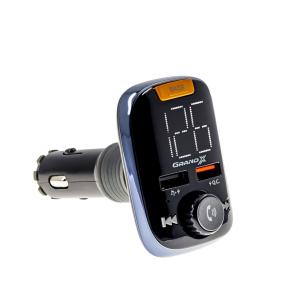 USB: Здесь купить подарок к ноутбуку, а не искать FM-трансмітер Grand-X 97GRX Bluetooth V5.0, MicroSD, 2USB QuickCharge 3.0+1А, MegaBass, hands free. Доставка по Украине. Луцк, Херсон, Ужгород, Винница, Харьков, Ивано-франковск,Киев, Одесса, Днепр, Львов,