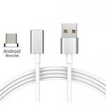 Кабель магнитный 3в1 (1m) micro USB, Type-C, Lightning 