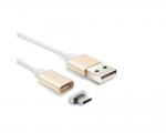 Кабель магнитный 3в1 (1m) micro USB, Type-C, Lightning 